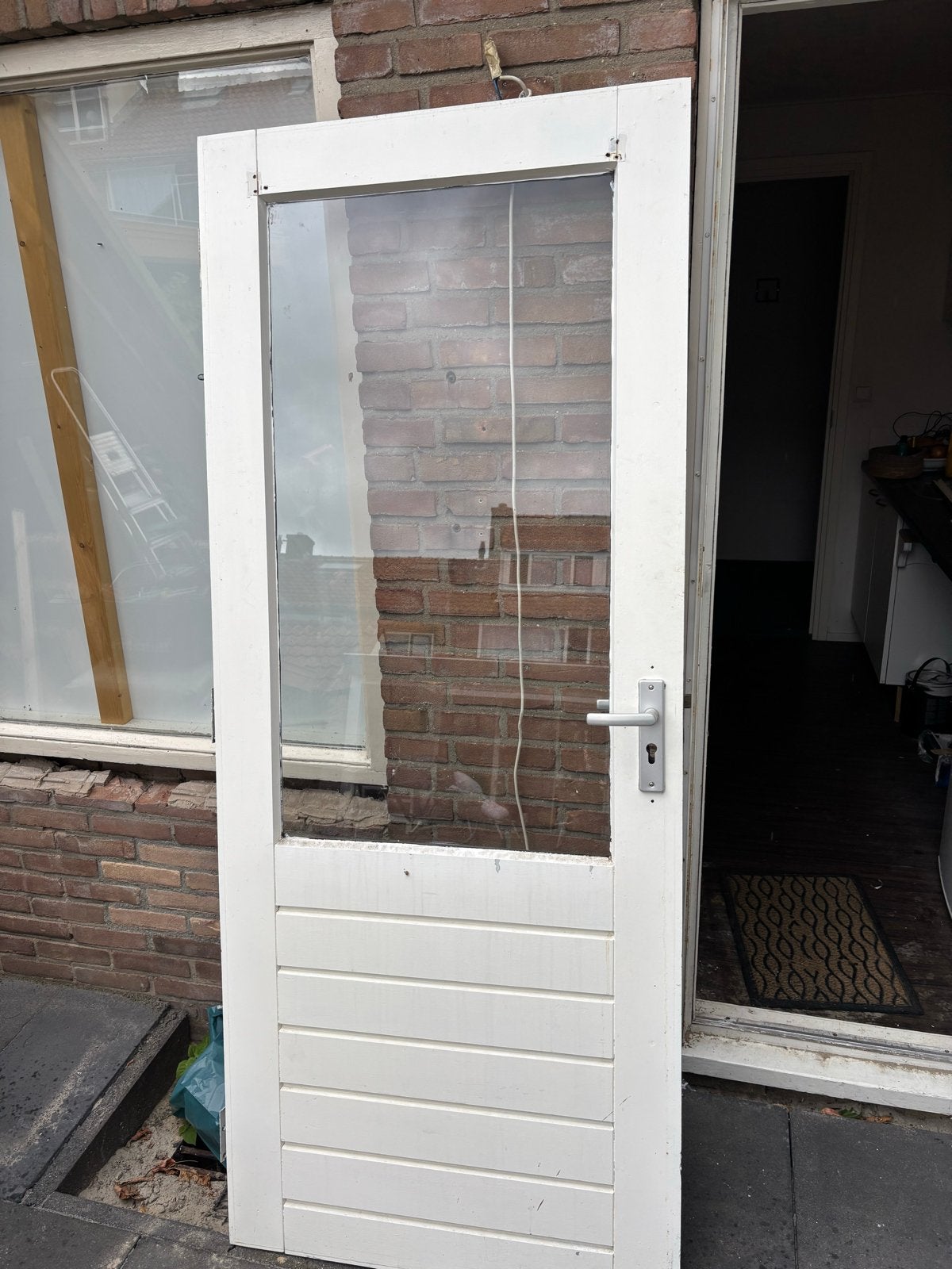 Keuken / schuur deur, Ophalen, Gebruikt, 80 tot 100 cm, Binnendeur
