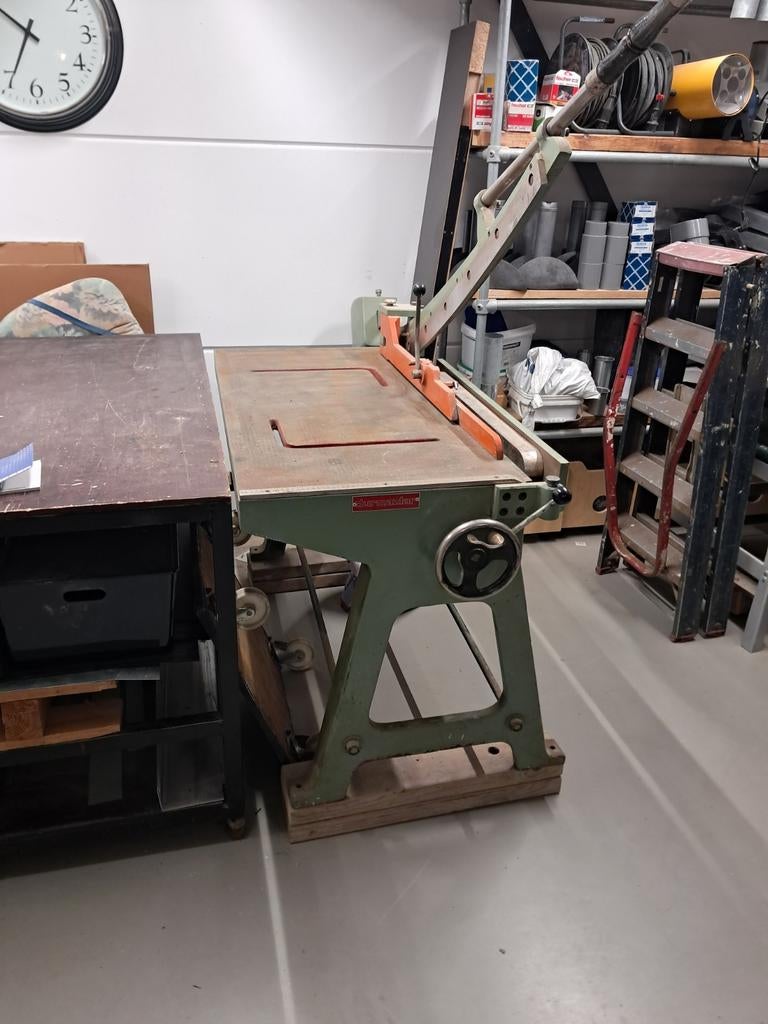 Slagschaar, 70 mm of meer, Ophalen of Verzenden, Zo goed als nieuw, Afkortzaag
