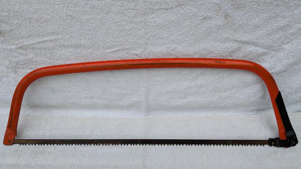 Beugel-/Boomzaag, Zaagblad lengte 70 cm., Ophalen of Verzenden, Zo goed als nieuw, Beugelzaag