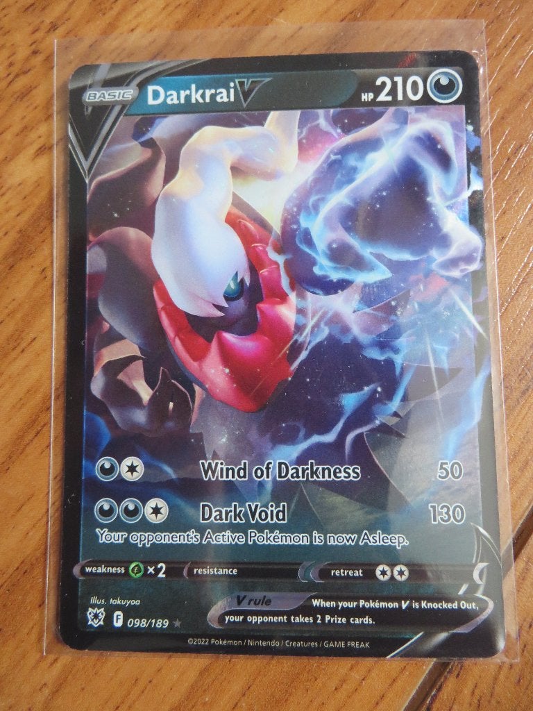 Darkrai V (Pd3), Ophalen of Verzenden, Zo goed als nieuw, Losse kaart
