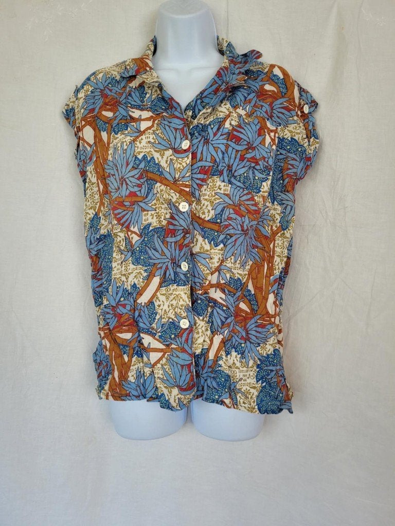 Leuke hippie blouse mt 40 merk Lievertje, Maat 38/40 (M), Carnaval, ., Ophalen of Verzenden