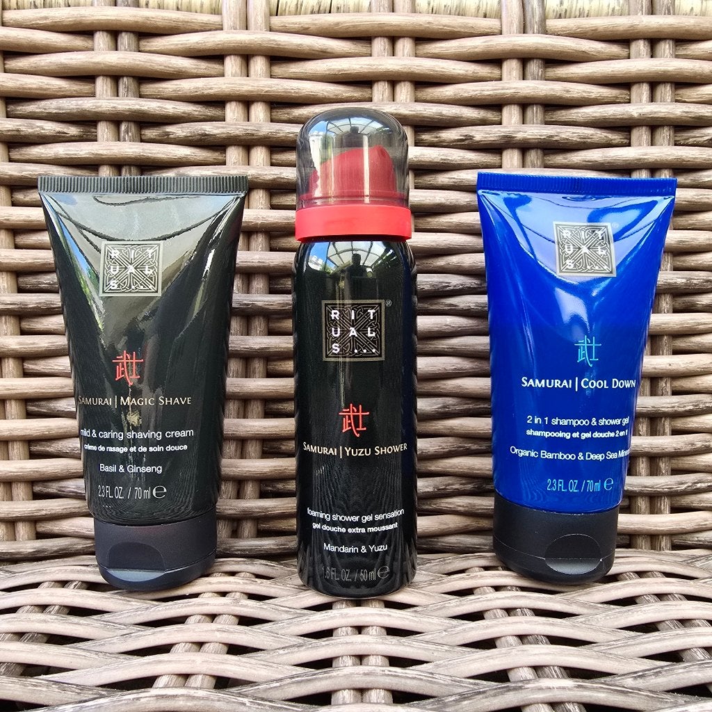 3x Ritual of Samurai - heren - Rituals - shampoo douchegel, Sieraden, Tassen en Uiterlijk, Uiterlijk | Lichaamsverzorging, Ophalen of Verzenden