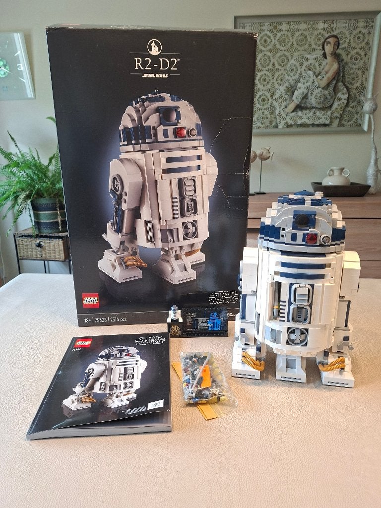 LEGO Star Wars 75308 R2-D2, Kinderen en Baby's, Star Wars, Lego, Ophalen of Verzenden, Zo goed als nieuw