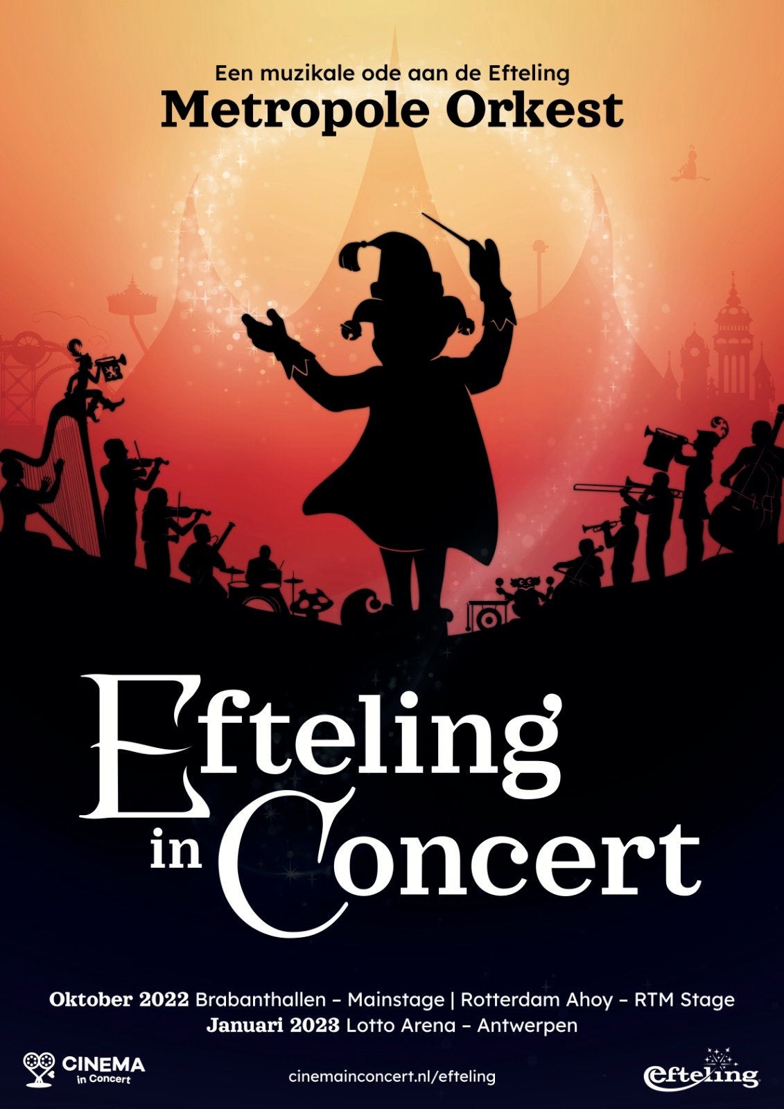Ticket Efteling in Concert, Tickets en Kaartjes, Eén persoon