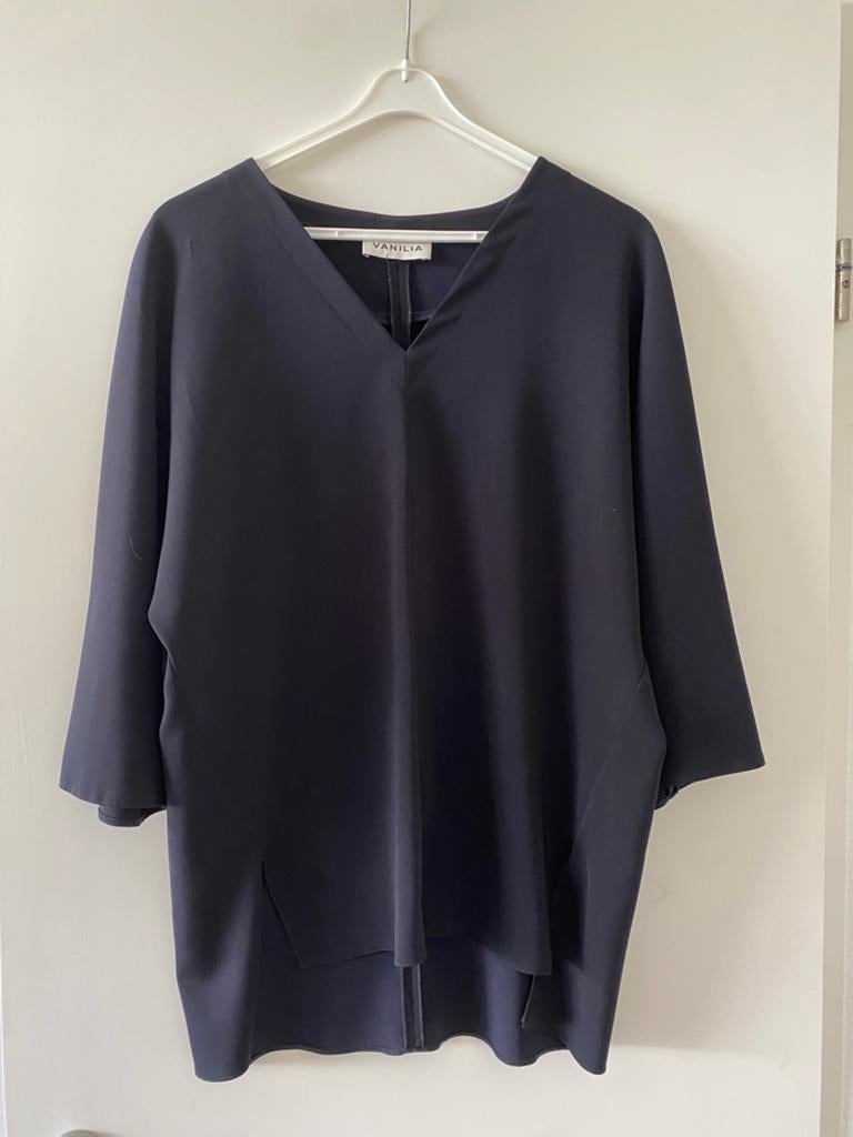 Vanilia tuniek blouse maat 38, Maat 38/40 (M), Blauw, Ophalen of Verzenden, Zo goed als nieuw