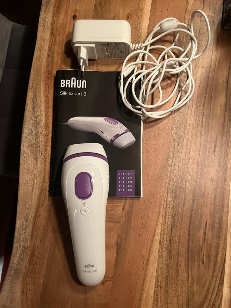 Braun silk onthaarapaarat, Ophalen of Verzenden, Zo goed als nieuw, Scheren en Epileren