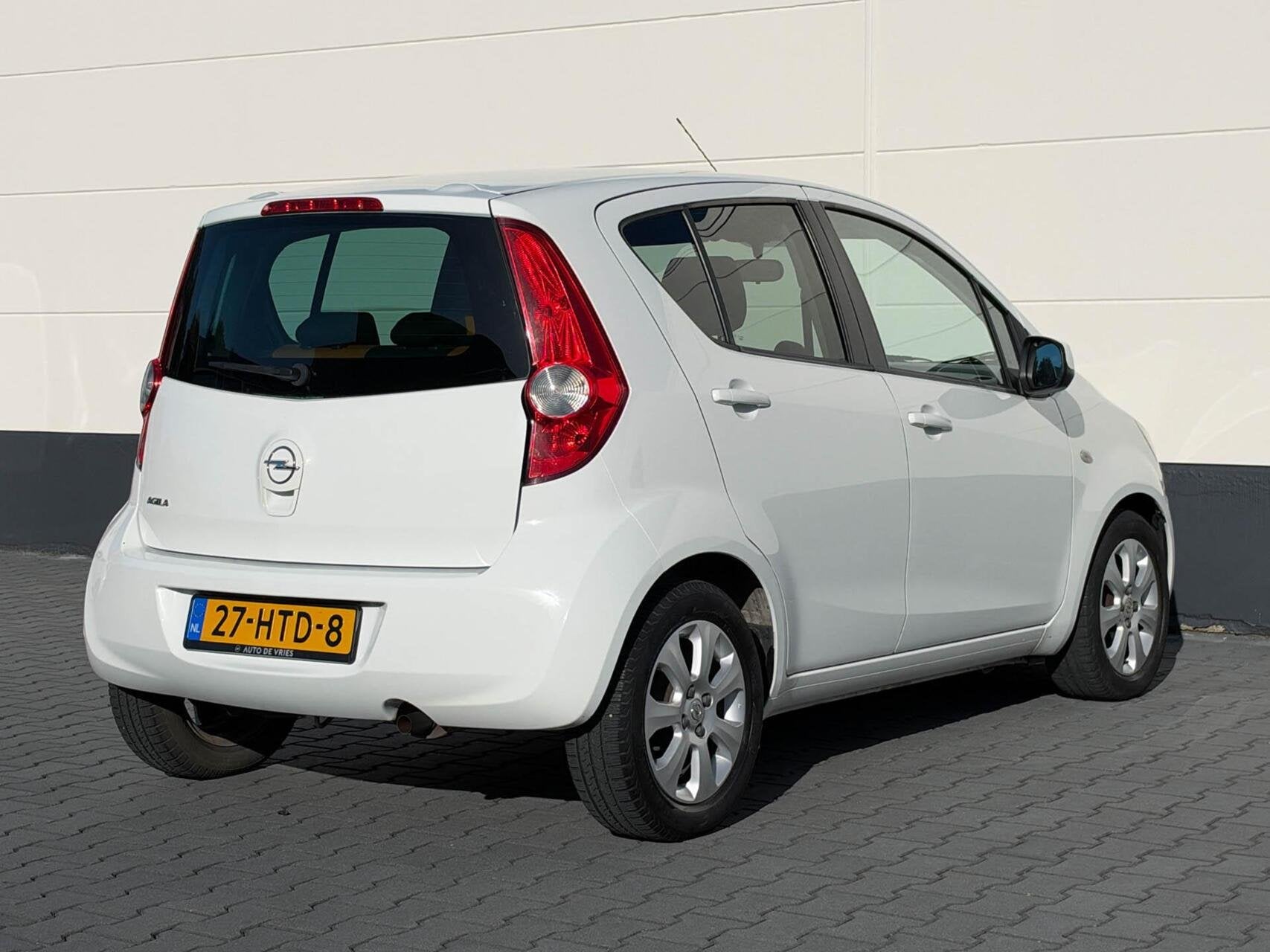 Opel Agila 1.2 86pk Edition | Airco | LMV | Privacy glass |, Auto's, Voorwielaandrijving, 4 cilinders, 965 kg, Wit