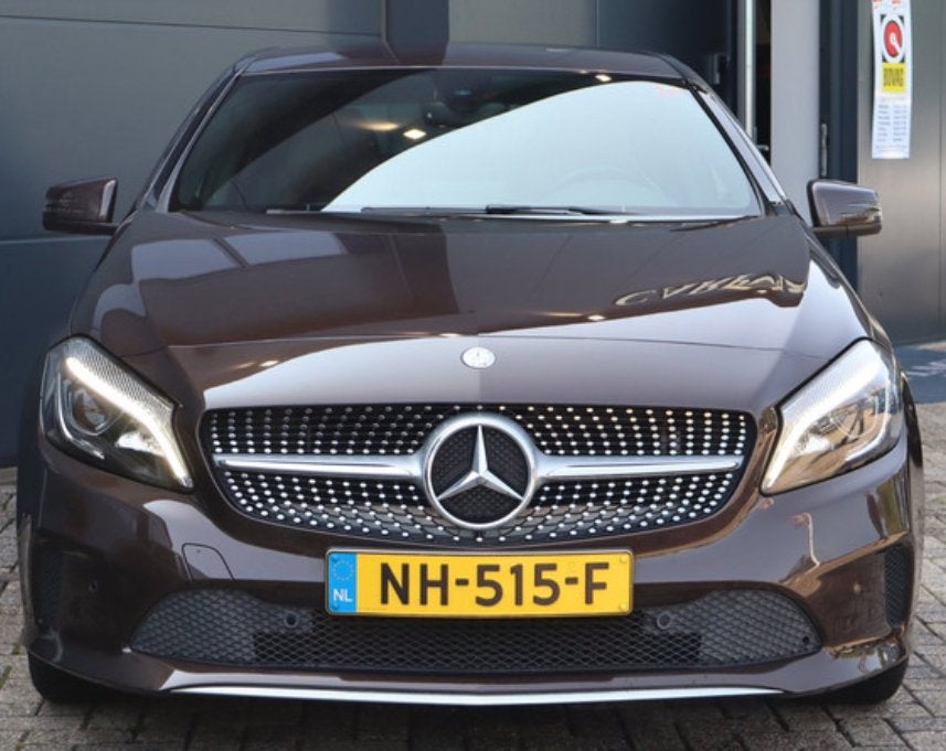 Mercedes-Benz A-Klasse A180 1.6 Blue EFF Aut7 2017 Bruin, Auto's, 1295 kg, 4 cilinders, Bruin, 122 pk