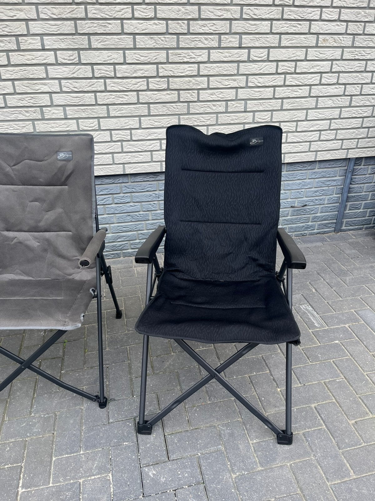 4 camping  stoelen, Caravans en Kamperen, Ophalen of Verzenden, Zo goed als nieuw, Campingstoel