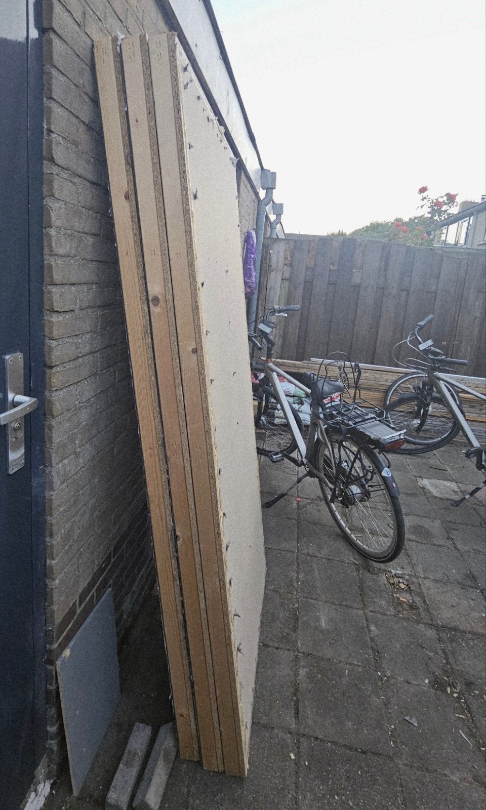 houten platen/panelen Gratis, Tuin en Terras, Palen, Balken en Planken, Ophalen, Gebruikt, Minder dan 180 cm, Planken