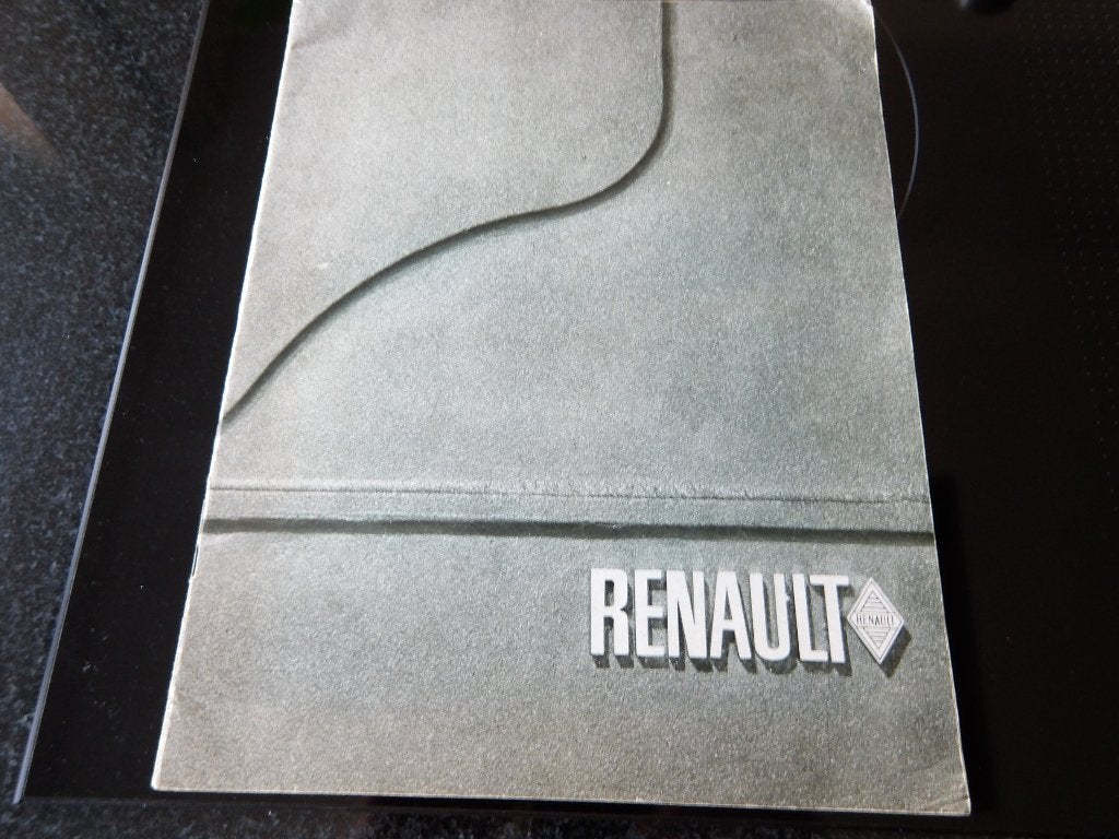 Zeldzaam Renault Boekje, Ophalen of Verzenden, Renault, Onbekend, Gelezen