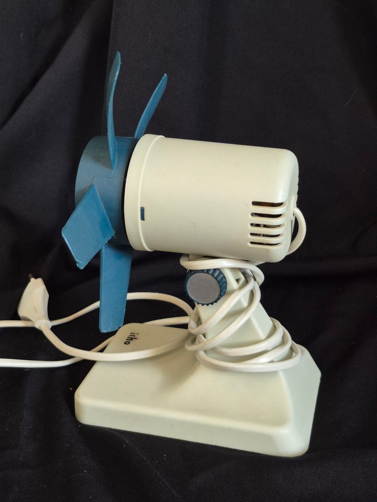 Vintage Itho Tafelventilator Type TV 150 Jaren '70 Space Age, Ophalen of Verzenden, Gebruikt, Tafelventilator