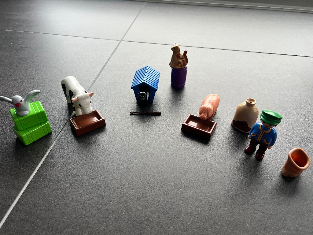 Playmobil boerderij dieren & figuren set, Ophalen, Zo goed als nieuw, Los playmobil