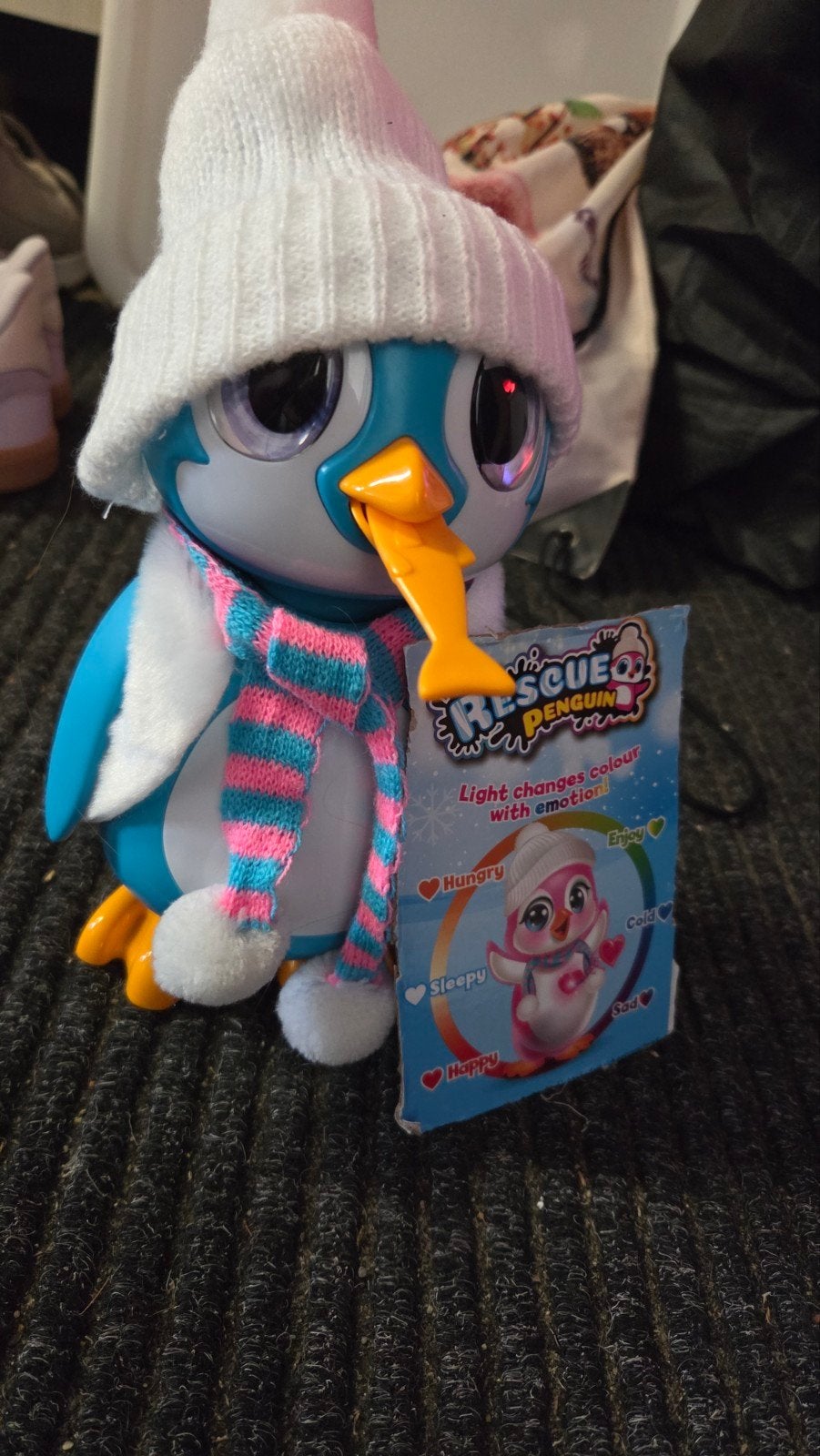 Rescue Penguin interactief knuffeldier met emoties, Ophalen, Pinguïn, Gebruikt, Overige merken
