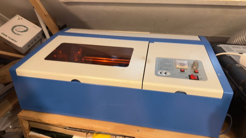 K40 laser graveermachine - 40W, Ophalen