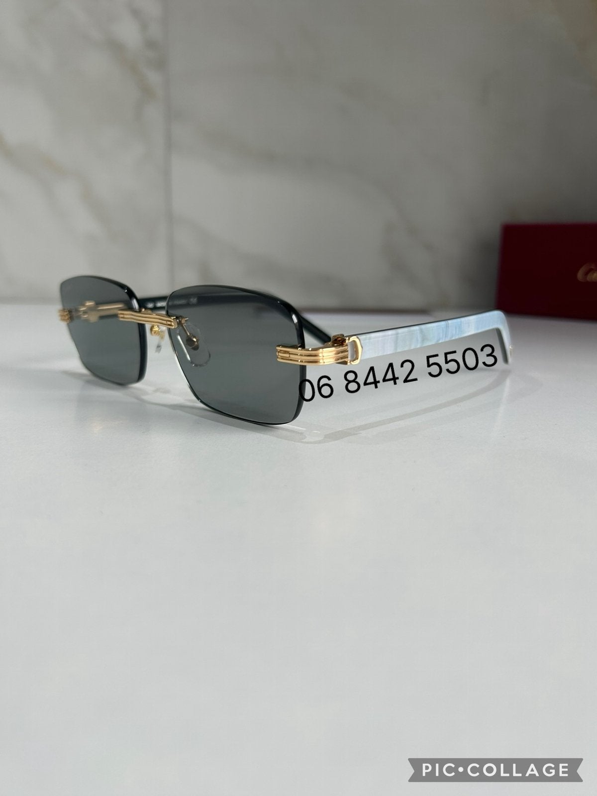 Cartier bril zonnebril | 06 84425503, Ophalen of Verzenden, Zo goed als nieuw, Overige kleuren, Overige merken