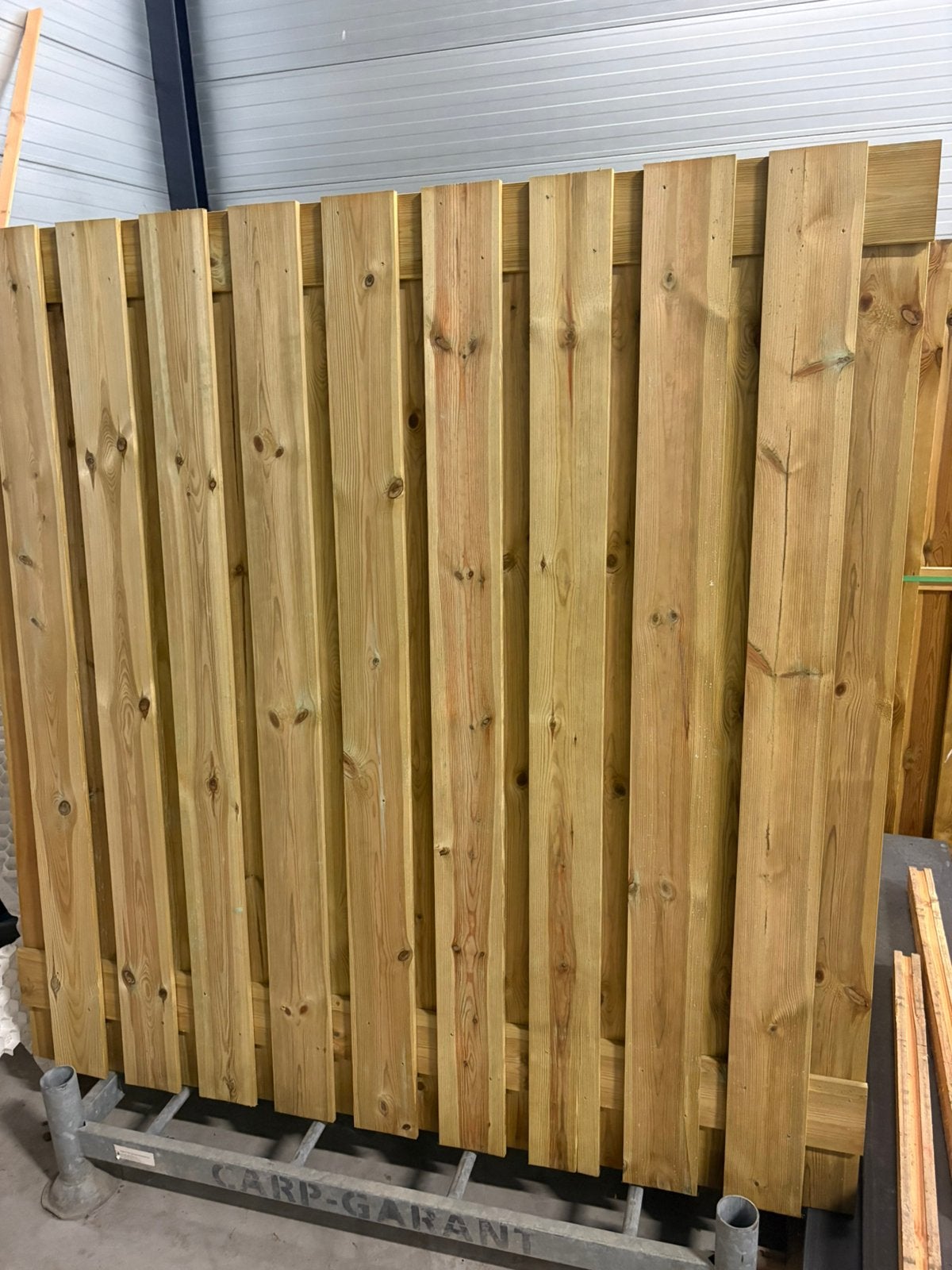 Partij Grenen schutting 21 planks (15 stuks), Ophalen, 1 tot 2 meter, 6 meter of meer, Nieuw