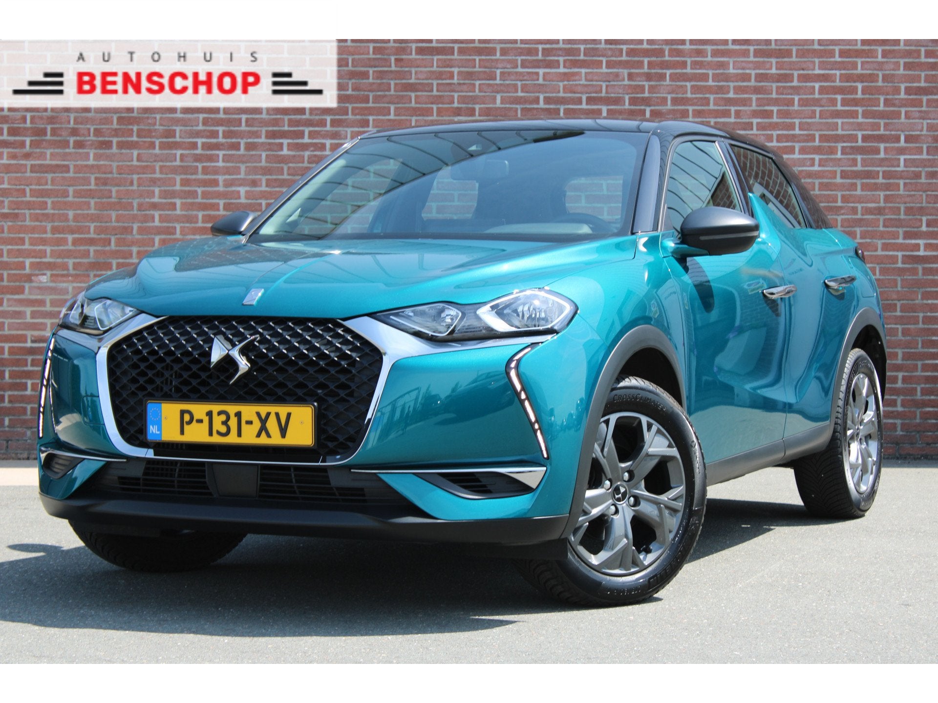 DS DS 3 Crossback 1.2 100PK Montmartre |17-INCH|DAB|CRUISE|, Auto's, Voorwielaandrijving, 1199 cc, Blauw, 620 kg