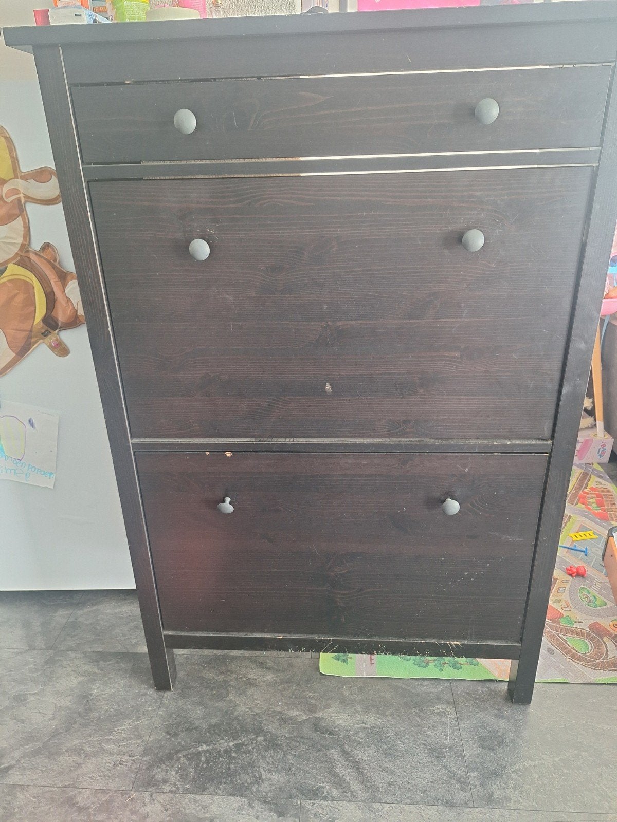 ikea Hemnes kapstok + schoenenkast, Ophalen, Gebruikt