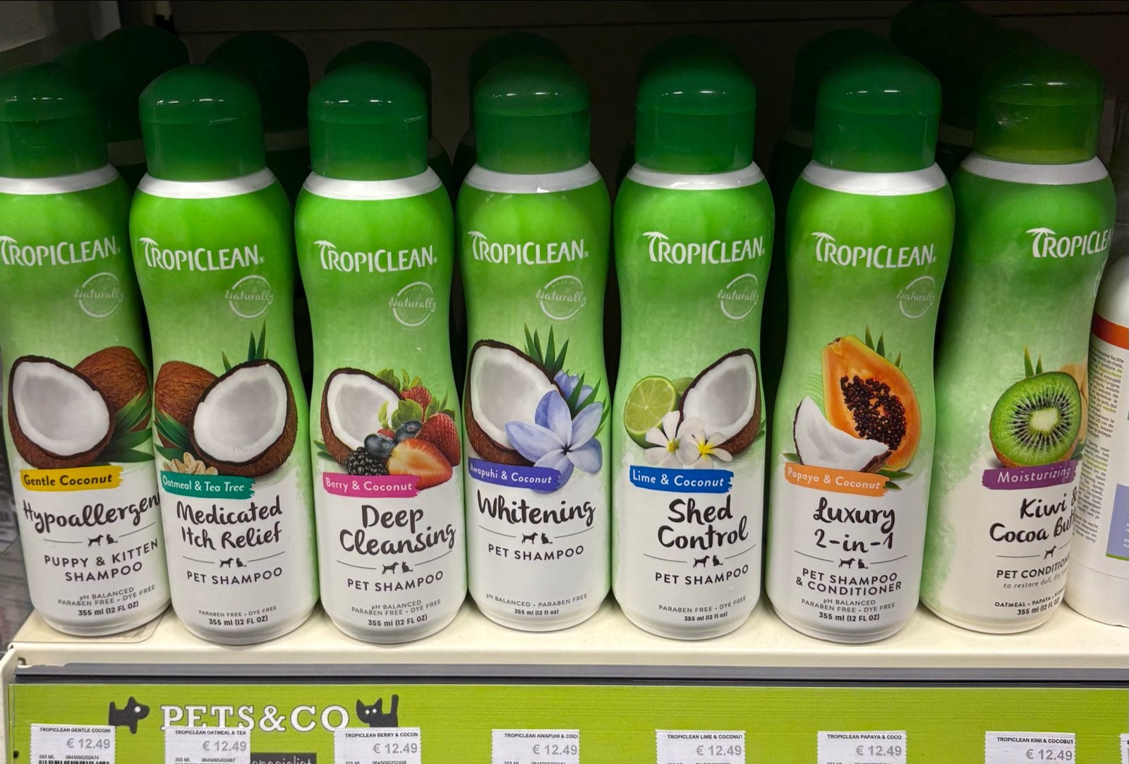Tropiclean shampoo, Dieren en Toebehoren, Tropiclean, Overige typen, Tropiclean, Nieuw