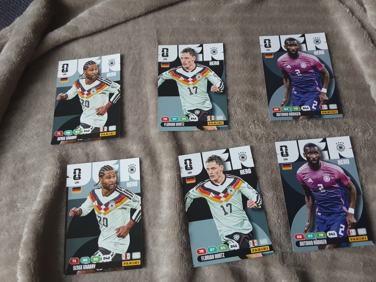 wk kaarten 2026 panini Duitsland, Ophalen of Verzenden, Gebruikt, Meerdere plaatjes