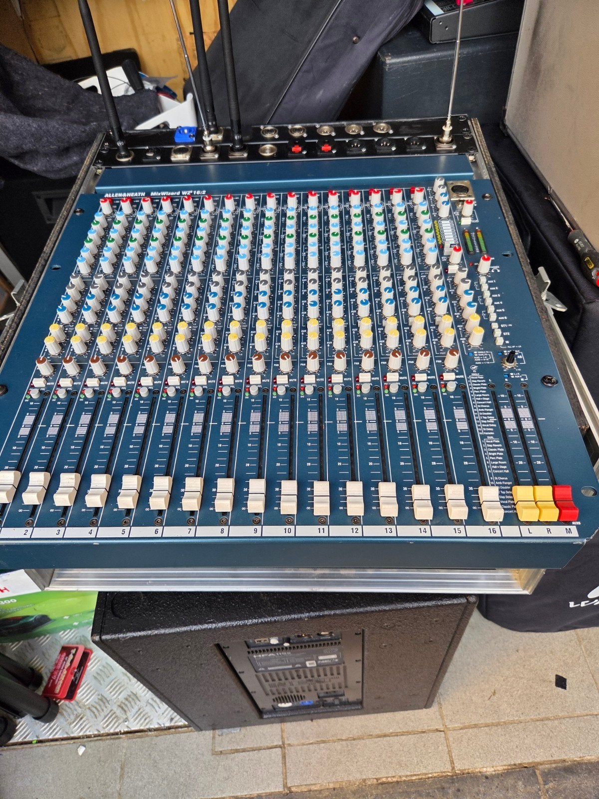 Allen & Heath mixwizzard 3 met galm/effecten, Muziek en Instrumenten, Ophalen, Zo goed als nieuw, 10 tot 20 kanalen