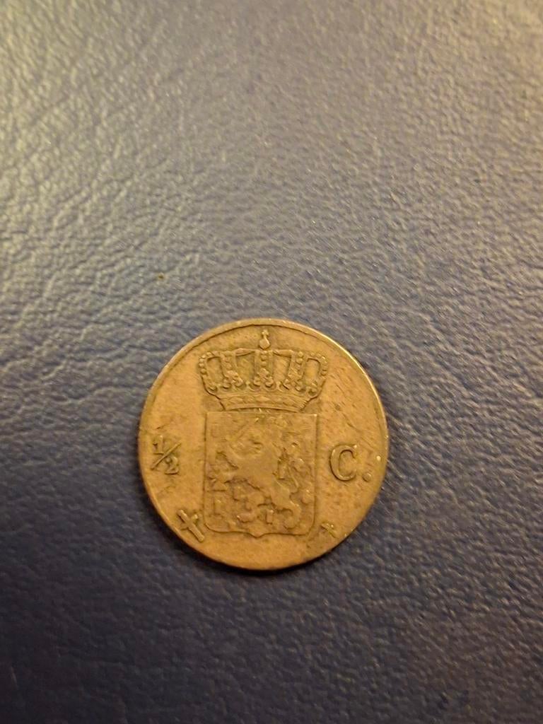 Halve cent, Ophalen of Verzenden, Koning Willem III, Overige waardes