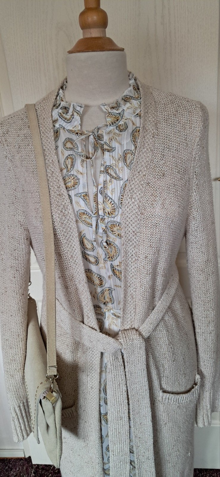 Vest van ZUSSS maat 38, Maat 38/40 (M), Beige, Onbekend, Ophalen of Verzenden