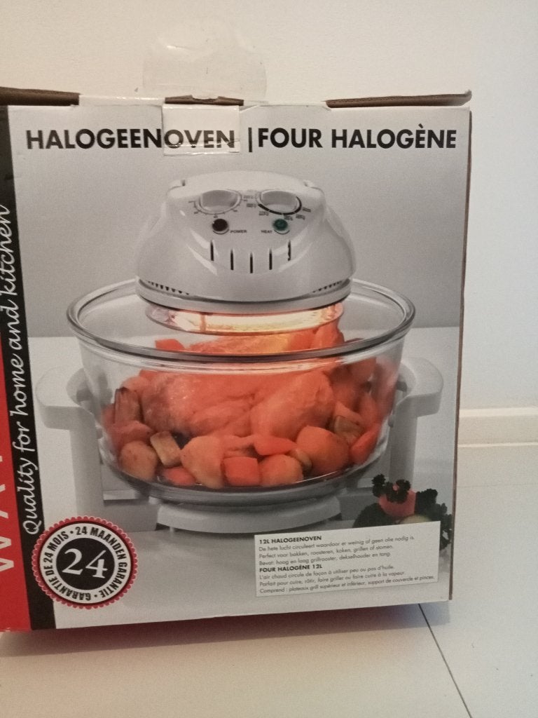 NIEUW WATSHOME HALOGEEN OVEN  ROOSTEREN BAKKEN GRILL STOMEN, Ophalen, Minder dan 45 cm, Nieuw, Halogeenoven