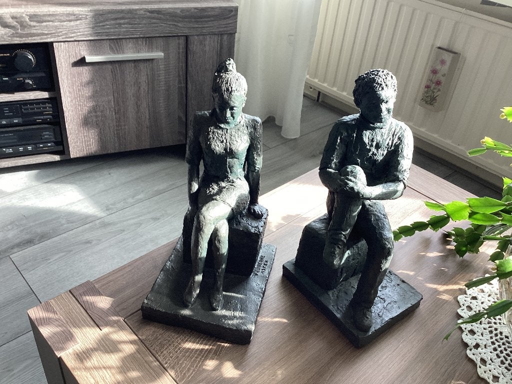 Stenen beelden, Ophalen of Verzenden, Beeld