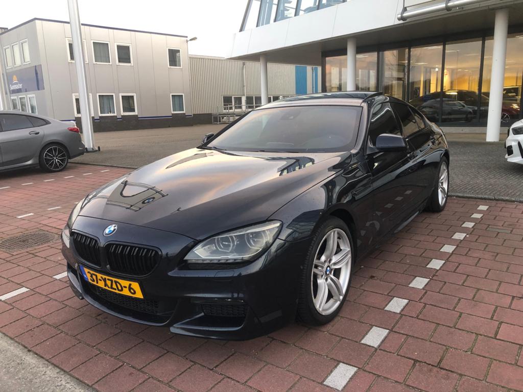BMW 6-Serie 640D Gran Coupe 3.0 Aut8 2012 Zwart, Auto's, BMW, Automaat, Achterwielaandrijving, 2993 cc, Zwart
