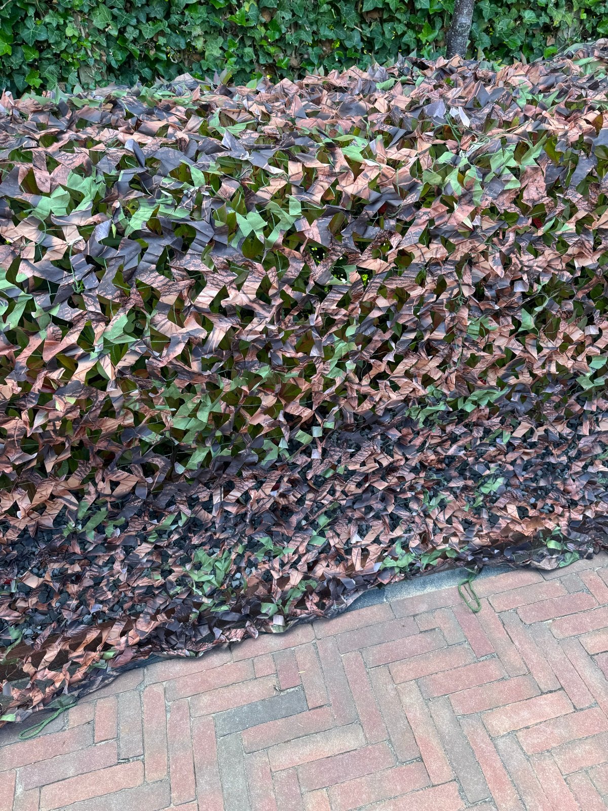 Stevig camouflage net 2x10 meter, Ophalen of Verzenden, Gebruikt