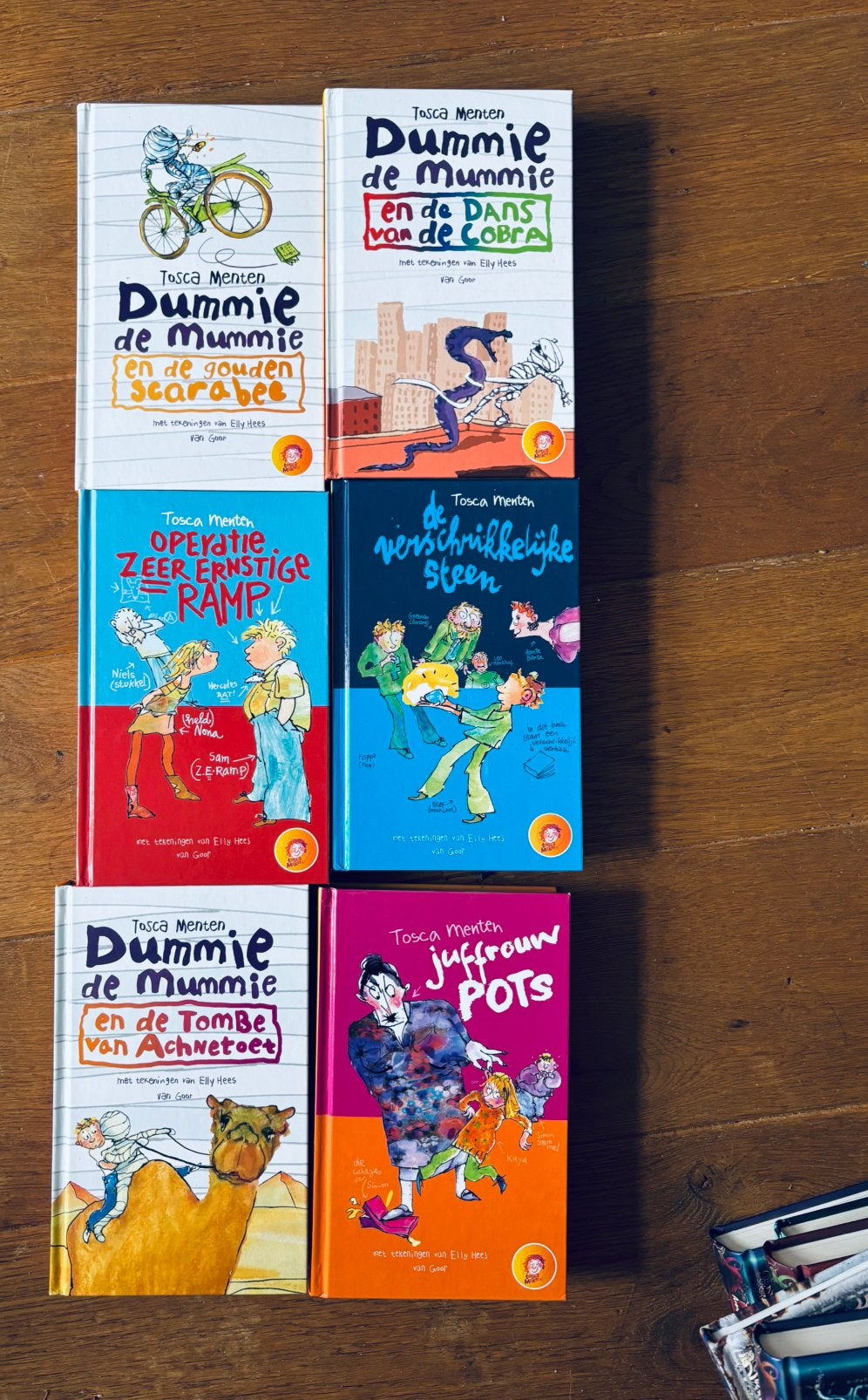 Tosca Menten - 6 boeken compleet - Dummie de Mummie e.a., Ophalen of Verzenden