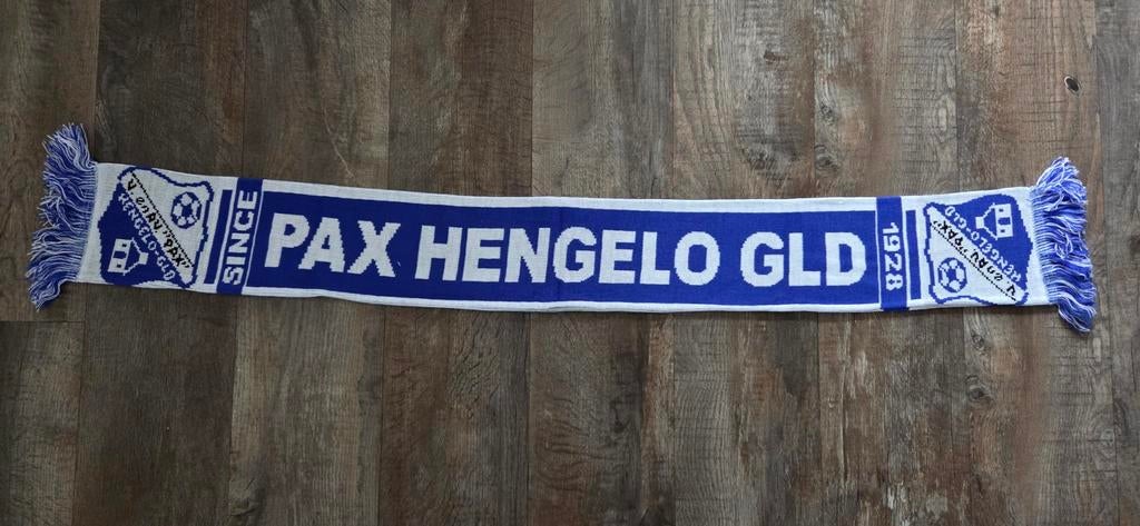 Sjaal PAX Hengelo, Ophalen of Verzenden, Zo goed als nieuw, Buitenlandse clubs, Vaantje of Sjaal
