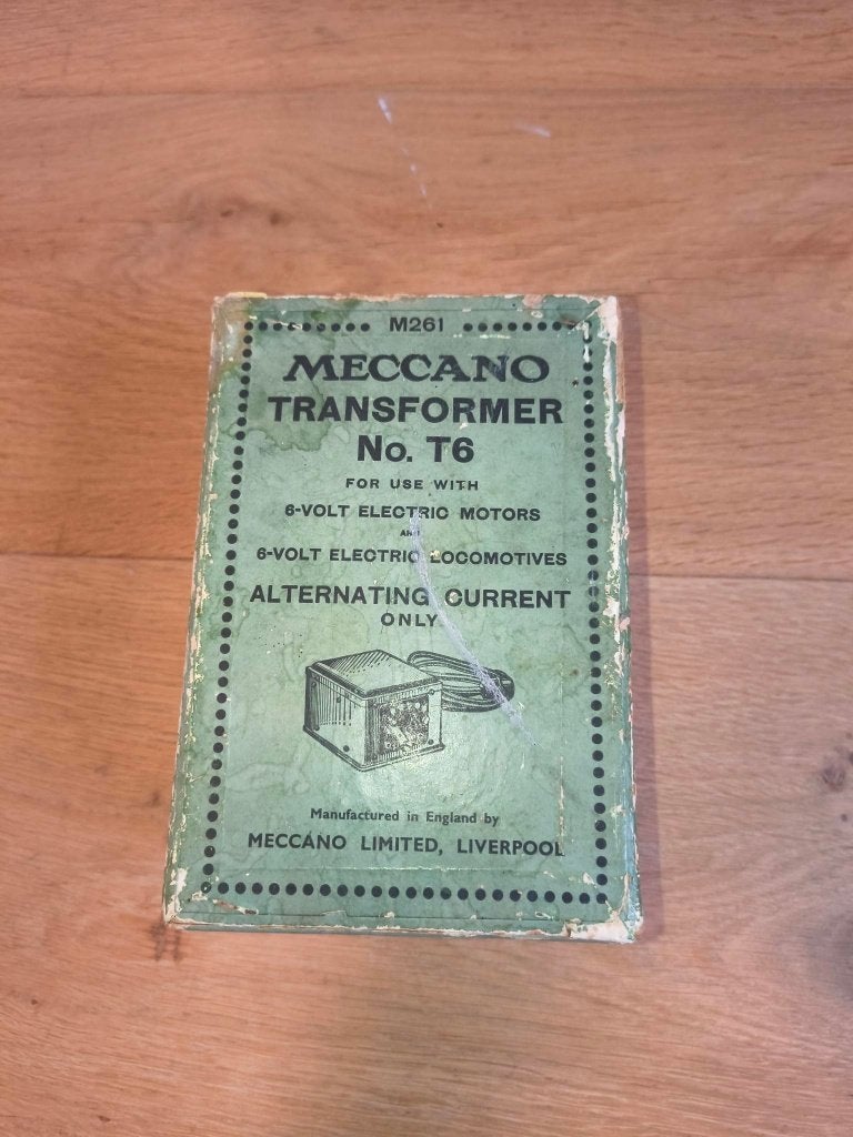 Meccano Transformator T6, Overige merken, Gebruikt, 1:32 tot 1:50, Overige typen