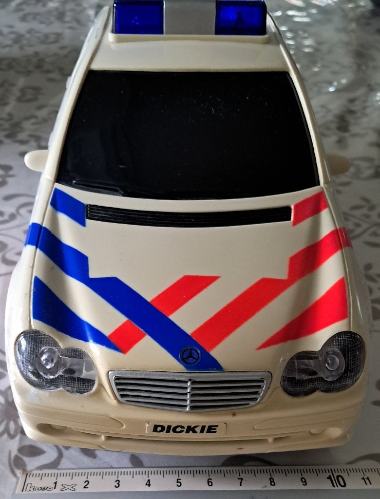 Dickie politie-auto, Ophalen of Verzenden, Gebruikt