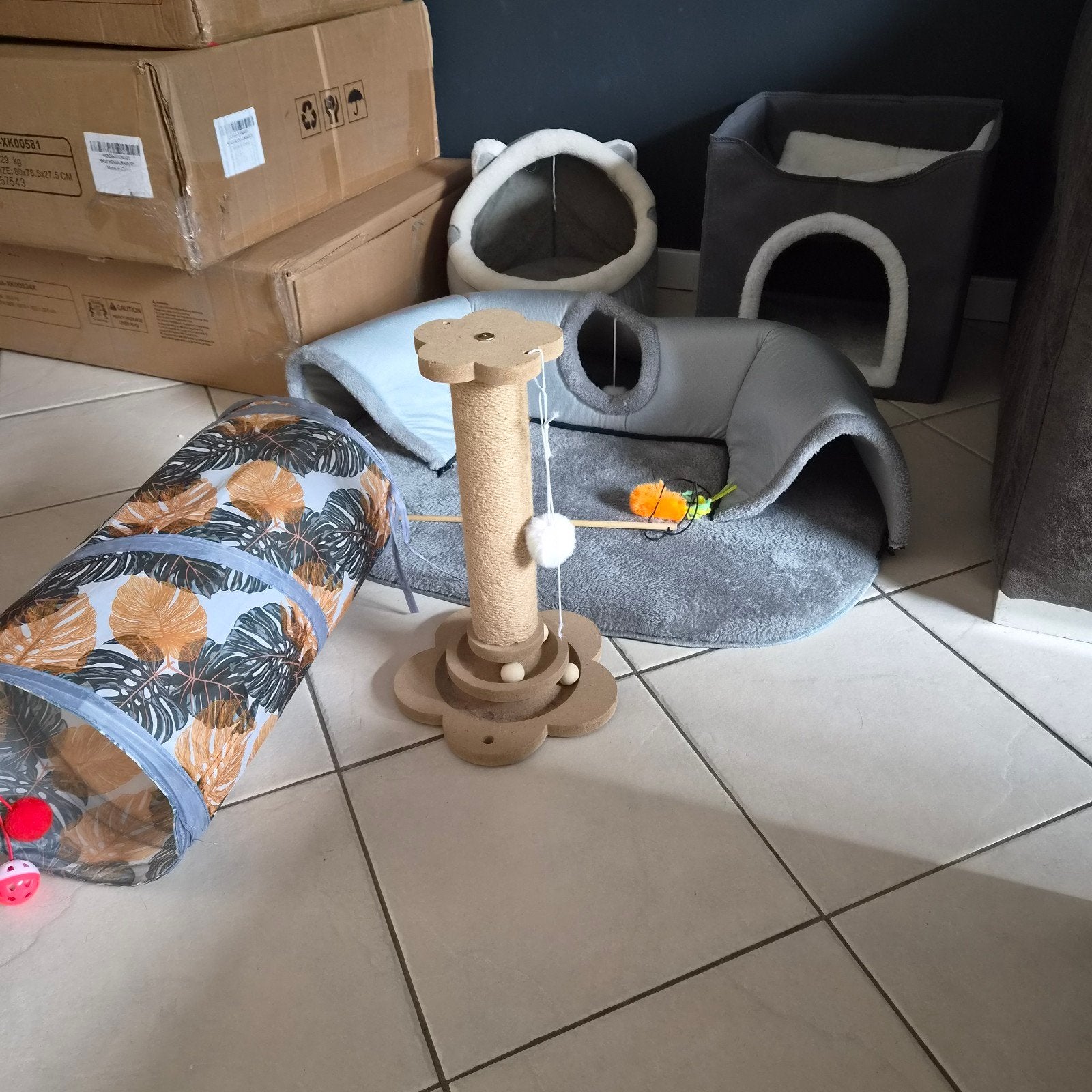 kitten accessoires, Ophalen