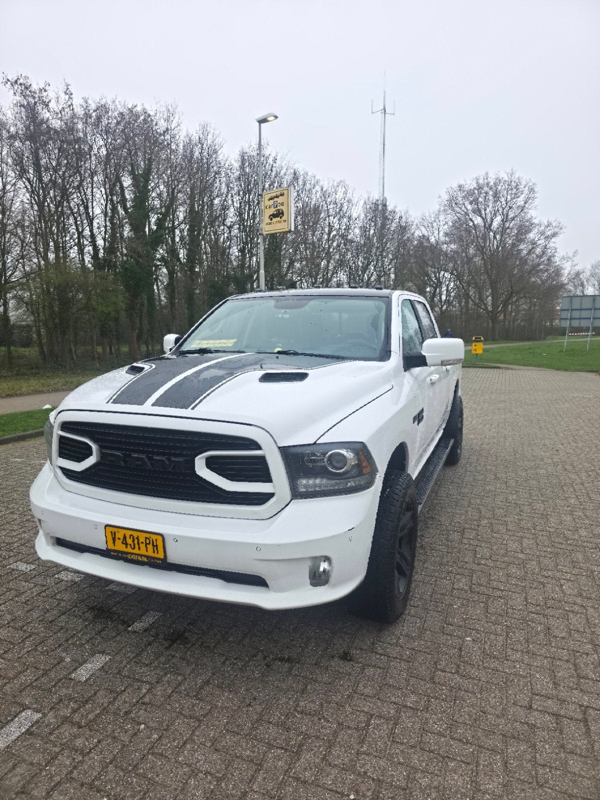 Ram 1500 sport 2018, Auto's, Bestelauto's, Automaat, 2287 cc, Iveco, Wit
