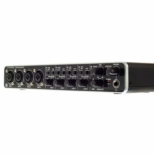 Behringer UMC404HD USB audio-interface met Midas preamps, Extern, ., Nieuw, Ophalen of Verzenden