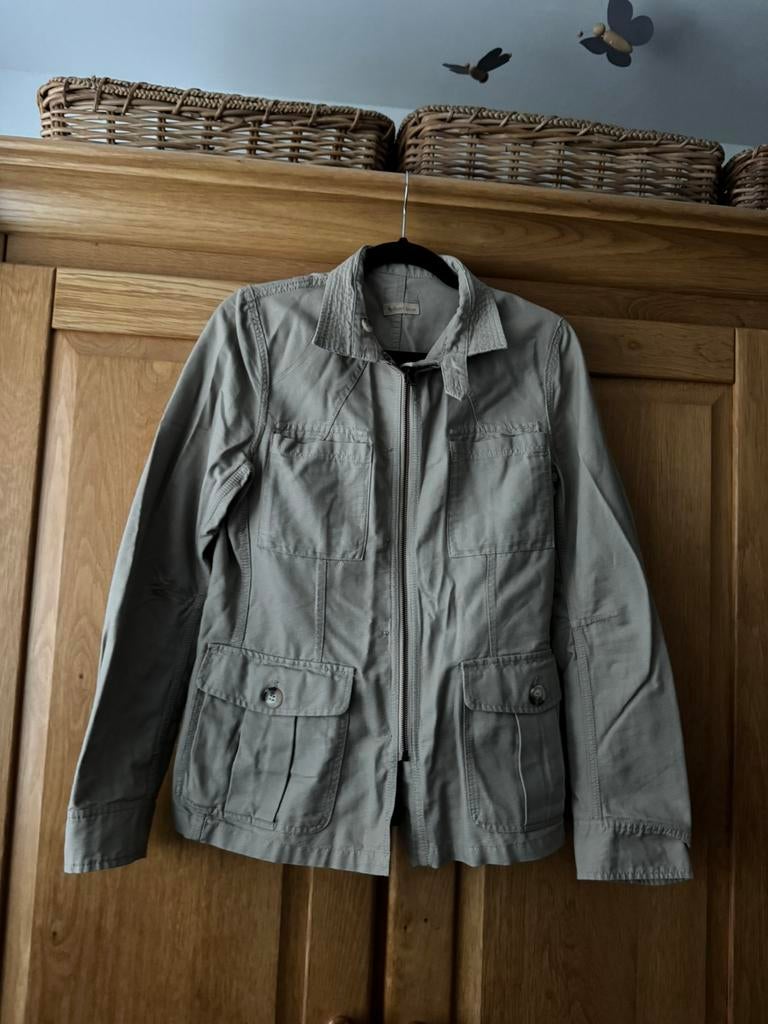 Dames Marlboro classics jas | maat M, Ophalen of Verzenden, Gedragen, Maat 38/40 (M), Beige