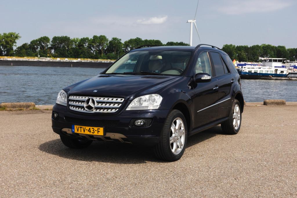 Mercedes-Benz M-Klasse 420 CDI Grijs Kenteken (bj 2008), Auto's, Mercedes-Benz, Automaat, Gebruikt, 8 cilinders, Overige carrosserieën