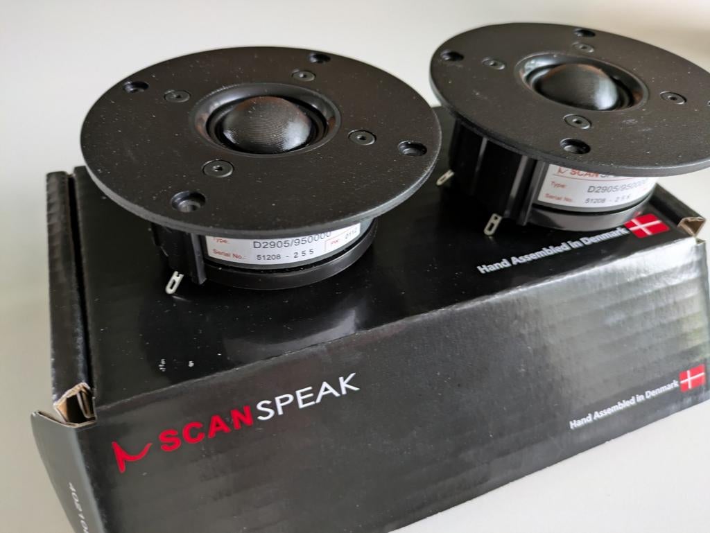 Scan speak D2905/95000 tweeters Nieuw, Overige merken, Overige typen, Nieuw, Ophalen of Verzenden