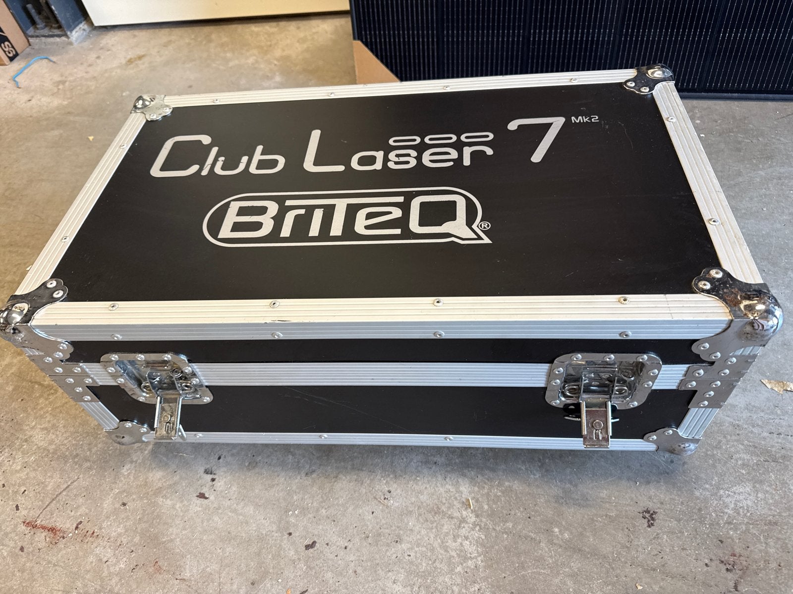 Briteq Club Laser 7 Mk2 Flightcase - Z.G.A.N., Muziek en Instrumenten, Licht en Laser, Ophalen of Verzenden, Zo goed als nieuw