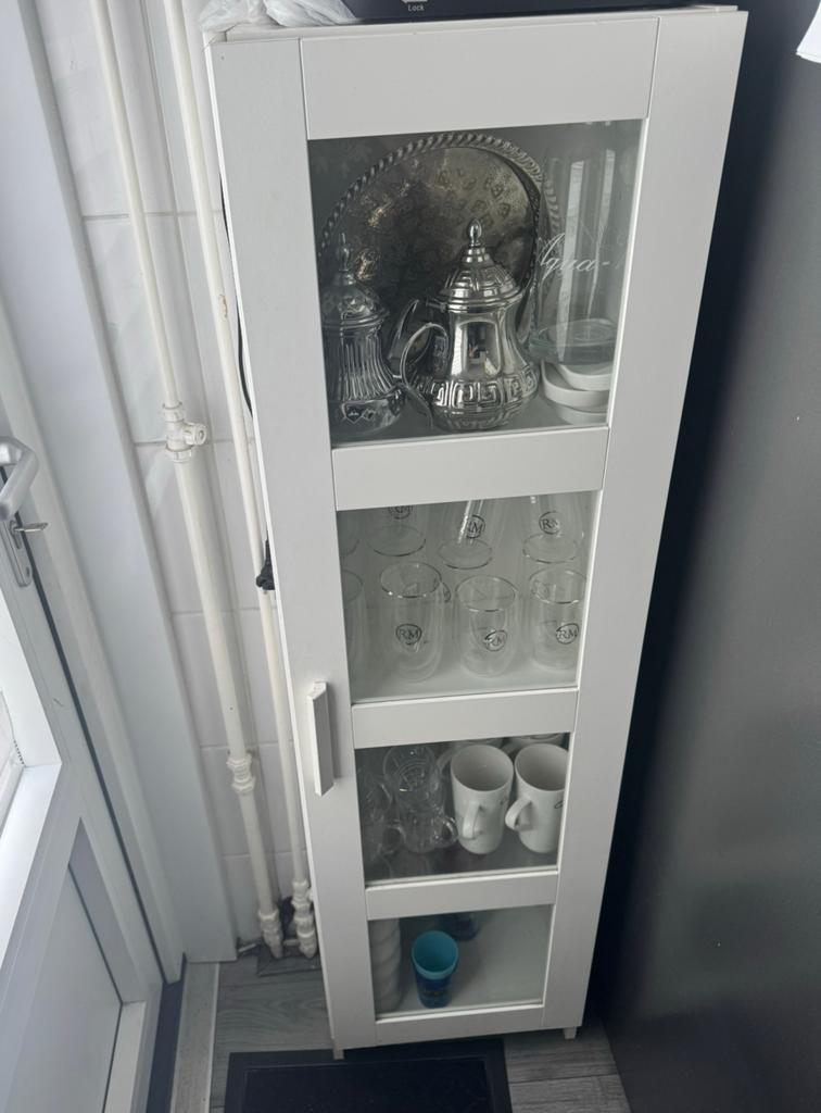 Vitrinekastje ikea, Ophalen of Verzenden, Zo goed als nieuw, 25 tot 50 cm, Minder dan 50 cm