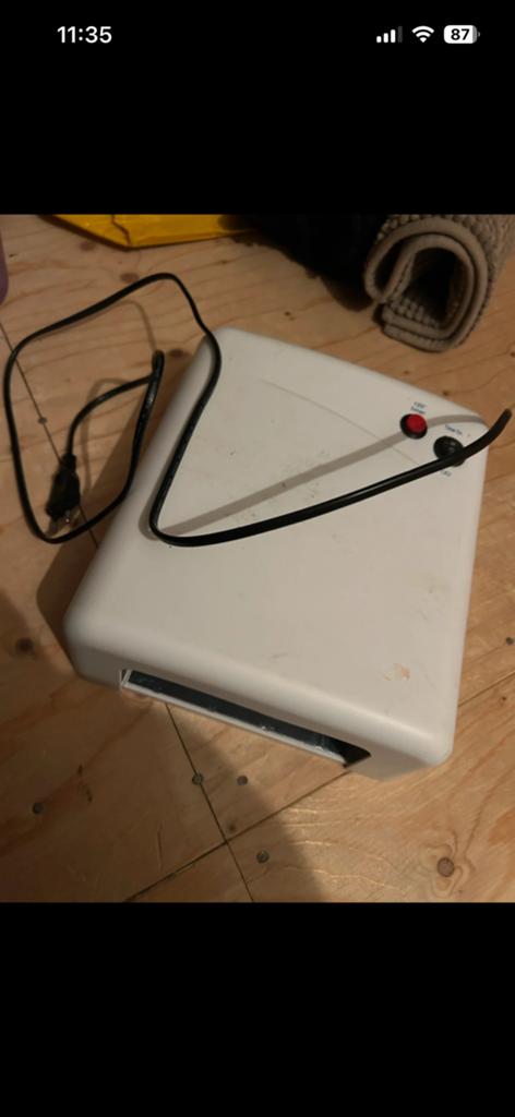 Nagellamp | UV lamp | 36 Watt | DR-818, Ophalen of Verzenden, Zo goed als nieuw, Wit, Handen en Nagels