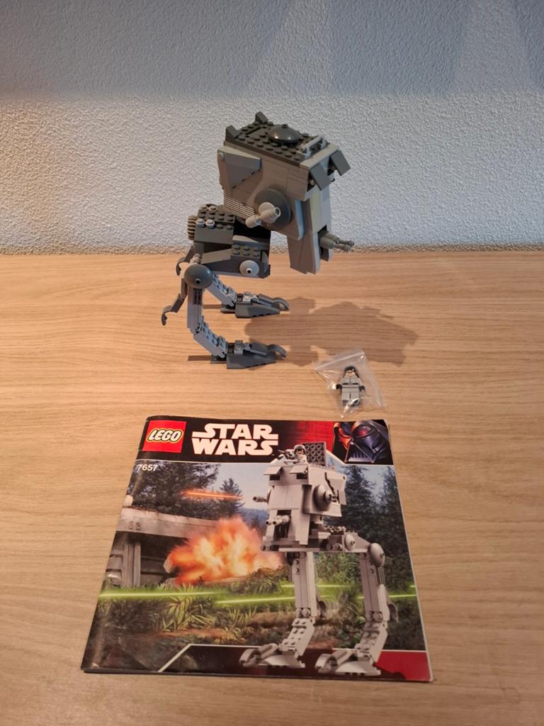 LEGO Star Wars 7657 AT-ST Walker uit 2007, Star Wars, Lego, Ophalen of Verzenden, Complete set