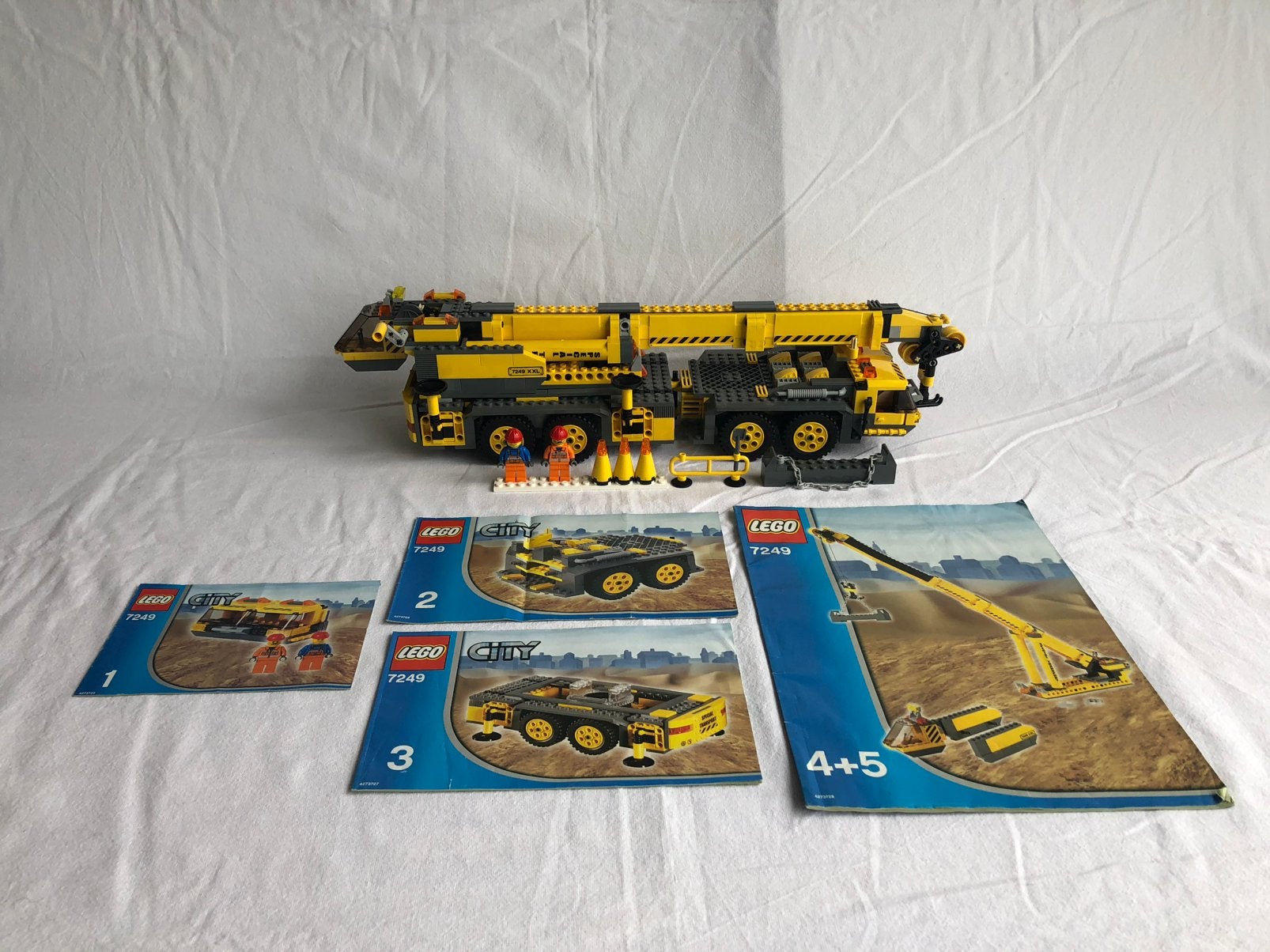 Lego City 7249 XXL Mobile Crane / Grote Hijskraan - N12, Lego, Lego, City, Lego