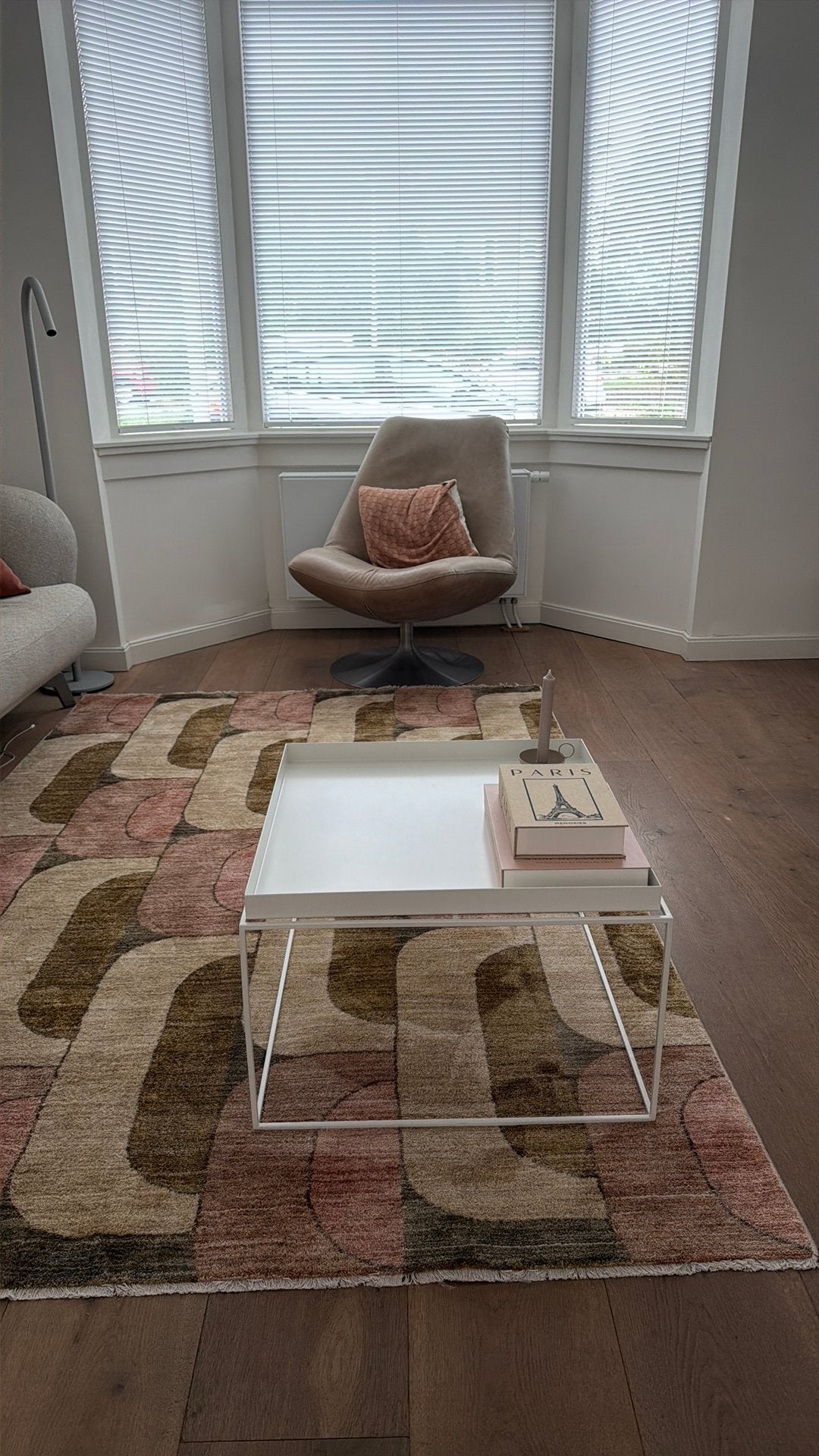 HAY Tray Salontafel – Wit – Design Klassieker, Ophalen, 50 tot 100 cm, Vierkant, 50 tot 100 cm