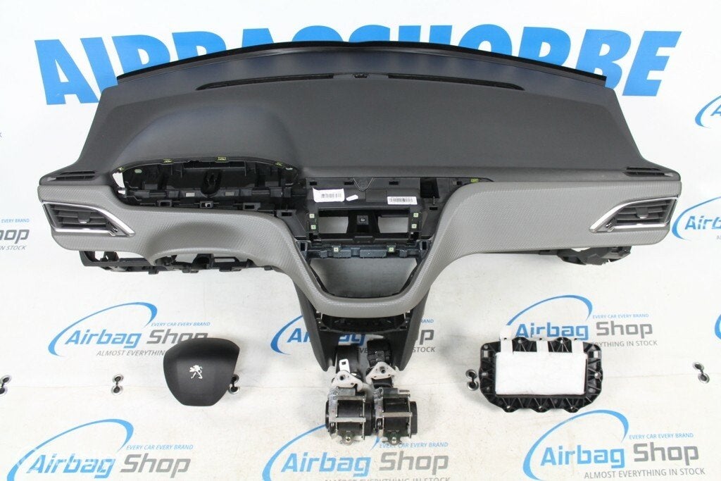 Airbag set - Dashboard grijs carbon Peugeot 208 (2012-2019)