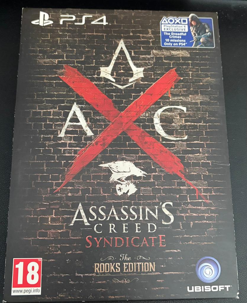 Assassins creed syndicate the rooks edition. - ps4, Spelcomputers en Games, Avontuur en Actie, Vanaf 18 jaar, 1 speler, Ophalen of Verzenden